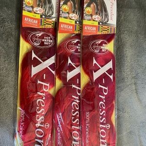 Braiding hair pre stretched and jumbo